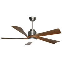 PLAFONSKI VENTILATOR  MODESTO  - bela/tamnobraon, Osnovno, metal/plastika (132/48cm)