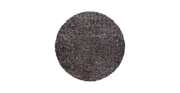 HOCHFLORTEPPICH 80/80 cm Enjoy Taupe - Taupe, KONVENTIONELL, Textil (80/80cm) - Novel