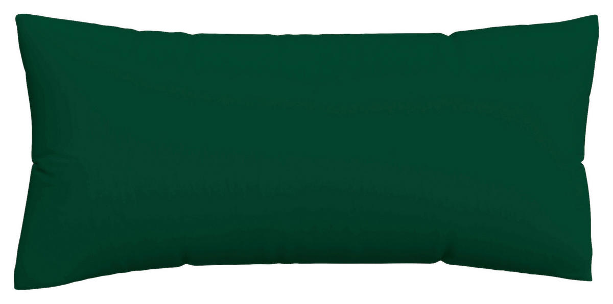 KOPFKISSENBEZUG EASY JERSEY 40/80 cm  - Dunkelgrün, Basics, Textil (40/80cm) - Schlafgut