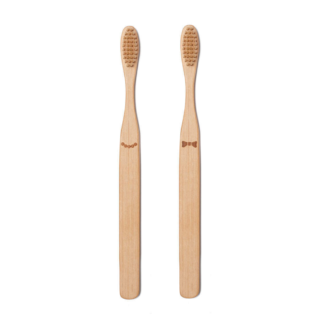 ZOBNA ŠČETKA - večbarvno, Basics, umetna masa/les (1,8/20,6/5,6cm) - Kikkerland
