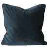 KISSENHÜLLE Elise 60/60 cm  - Dunkelblau, Basics, Textil (60/60cm)