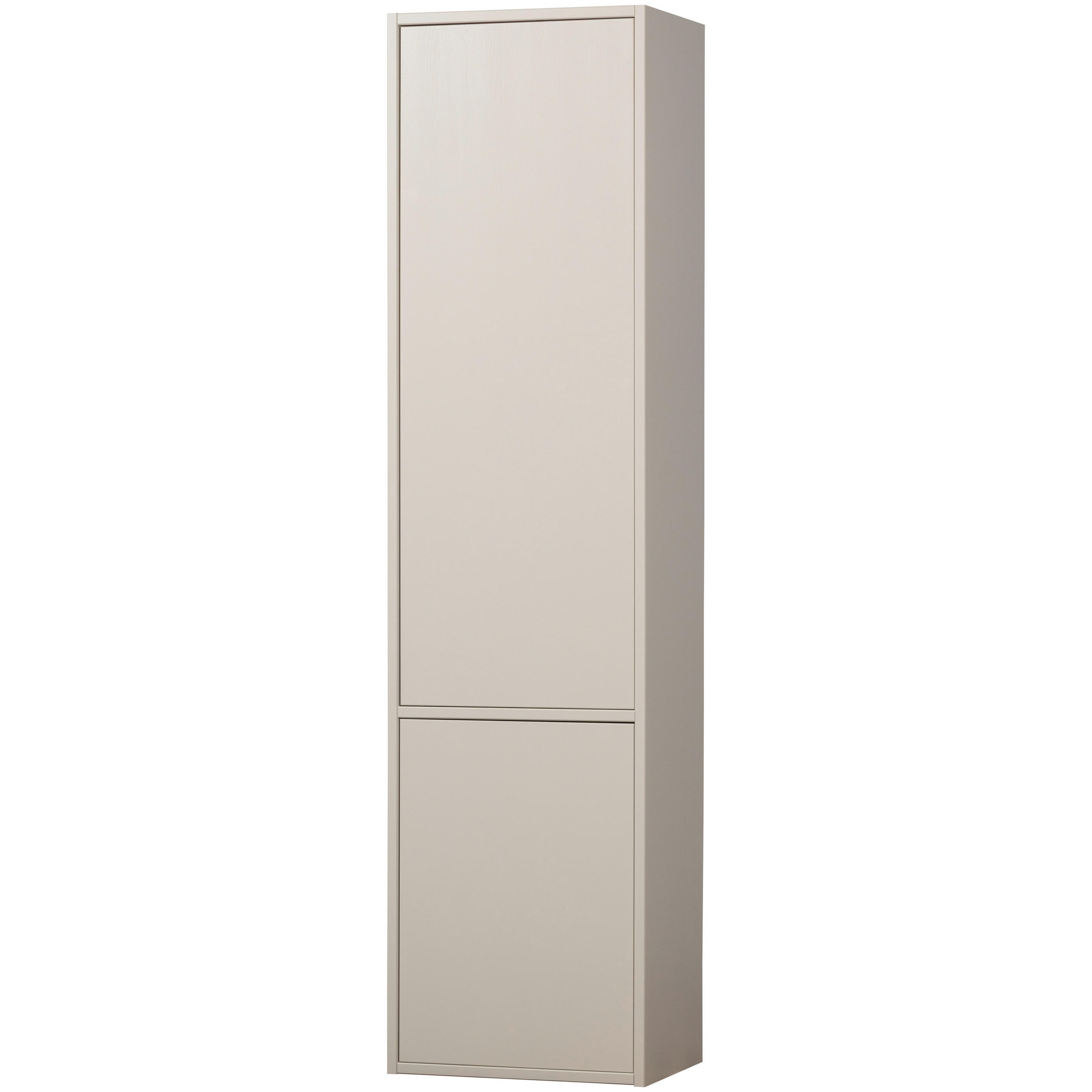 MEHRZWECKSCHRANK 55/215/40 cm  in Grau  - Grau, Design, Holz (55/215/40cm) - Livetastic