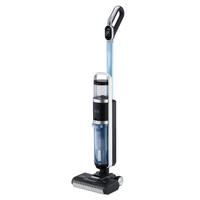 HARTBODENREINIGER - Blaugrau, Basics, Kunststoff (34.40/34.30/118.20cm) - Trisa Electronics