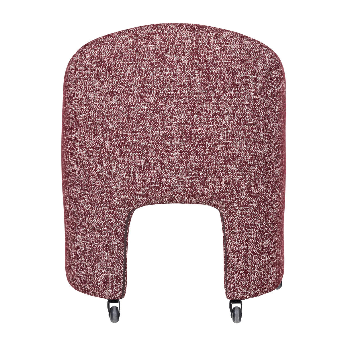 ARMLEHNSTUHL   Webstoff  Bordeaux  - Bordeaux, MODERN, Kunststoff/Textil (64/83/64cm) - Livetastic
