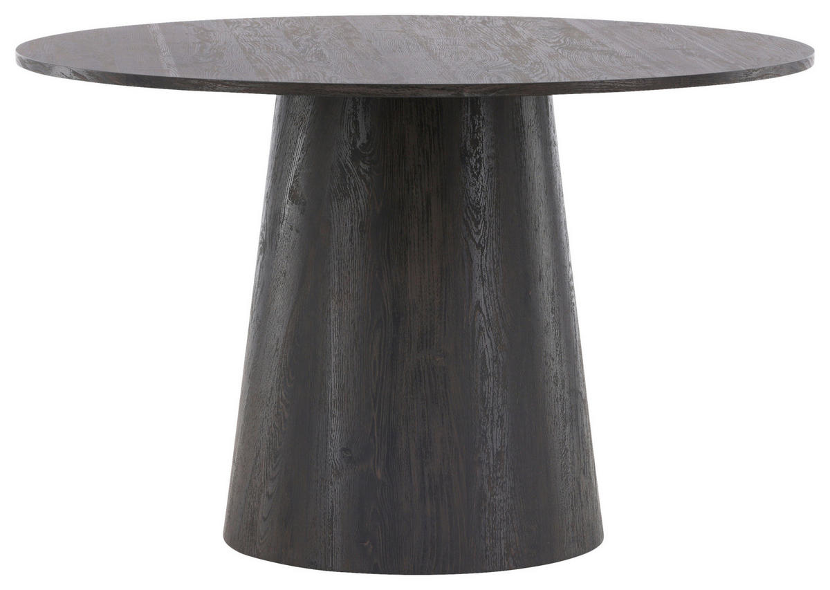 ESSTISCH in Holz 120/120/75 cm  - Schwarz/Braun, Design, Holz (120/120/75cm) - Livetastic