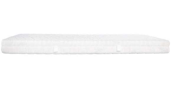 KALTSCHAUMMATRATZE 120/200 cm Höhe ca. 19 cm  - Weiß, KONVENTIONELL, Textil (120/200cm) - Novel