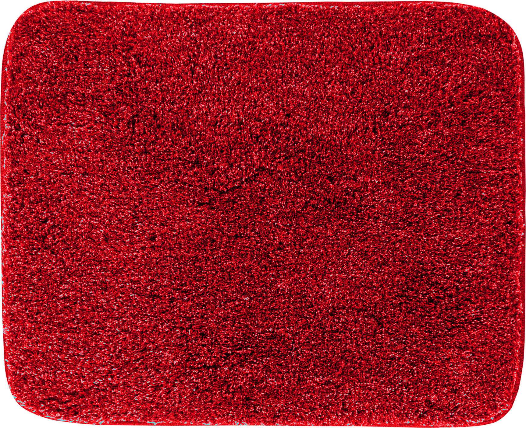 BADTEPPICH Melange Rot 50/60 cm  - Rot, Basics, Kunststoff/Textil (50/60cm) - Grund