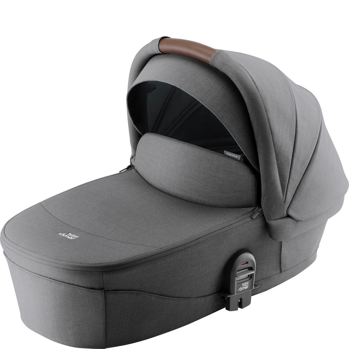 LIEGEWANNE Smile 5Z  - Grau, Basics, Textil/Metall (20/43/85.5cm) - Britax Römer