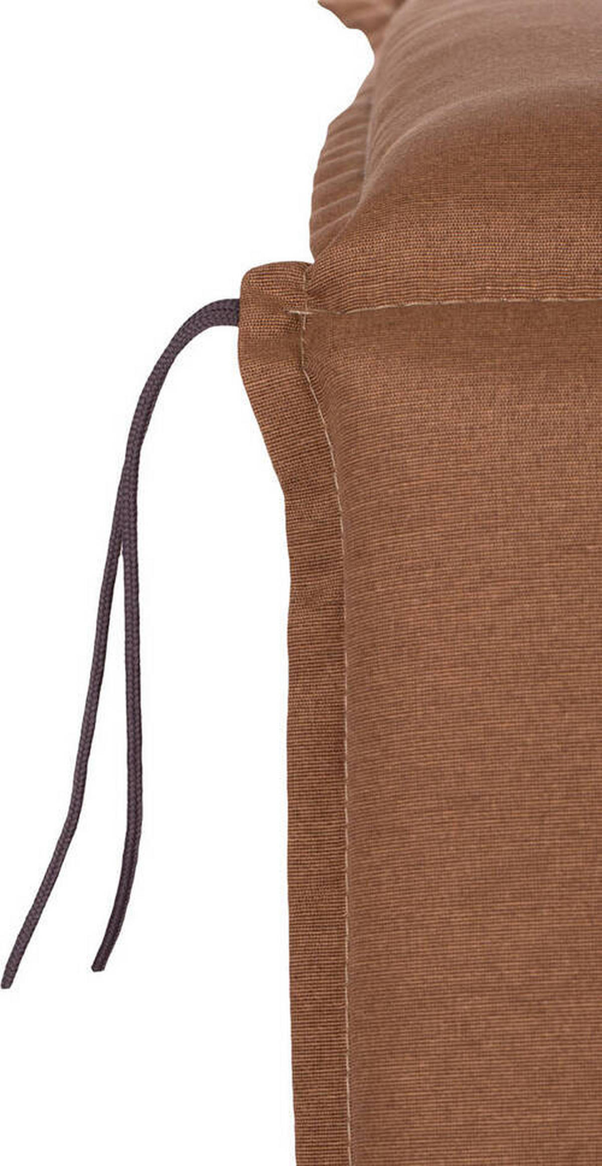 RELAXSESSELAUFLAGE in Sandfarben Uni  - Sandfarben, Basics, Textil (170/46/8cm) - Gardenson