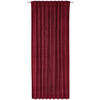 KÉSZFÜGGÖNY részben fényzáró  - bordó, Konventionell, textil (140/245cm) - Esposa
