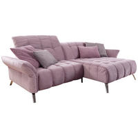 ECKSOFA Flieder  - Flieder, MODERN, Textil/Metall (244 (270)/173cm) - Livetastic