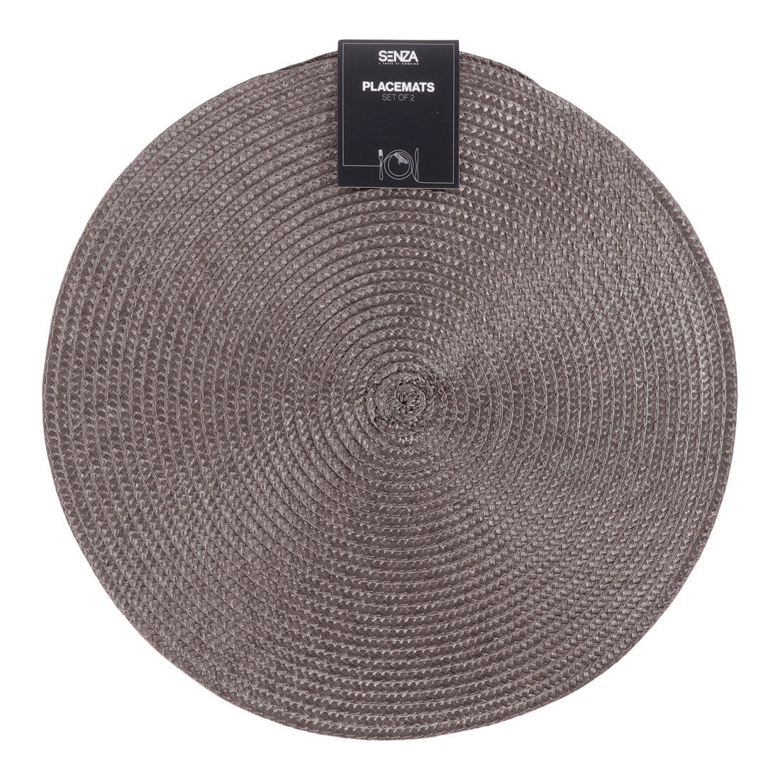 NAMIZNI POGRINJEK       38,5/38,5/0,5 cm   rjava  - rjava, Basics, tekstil (38,5/38,5/0,5cm)