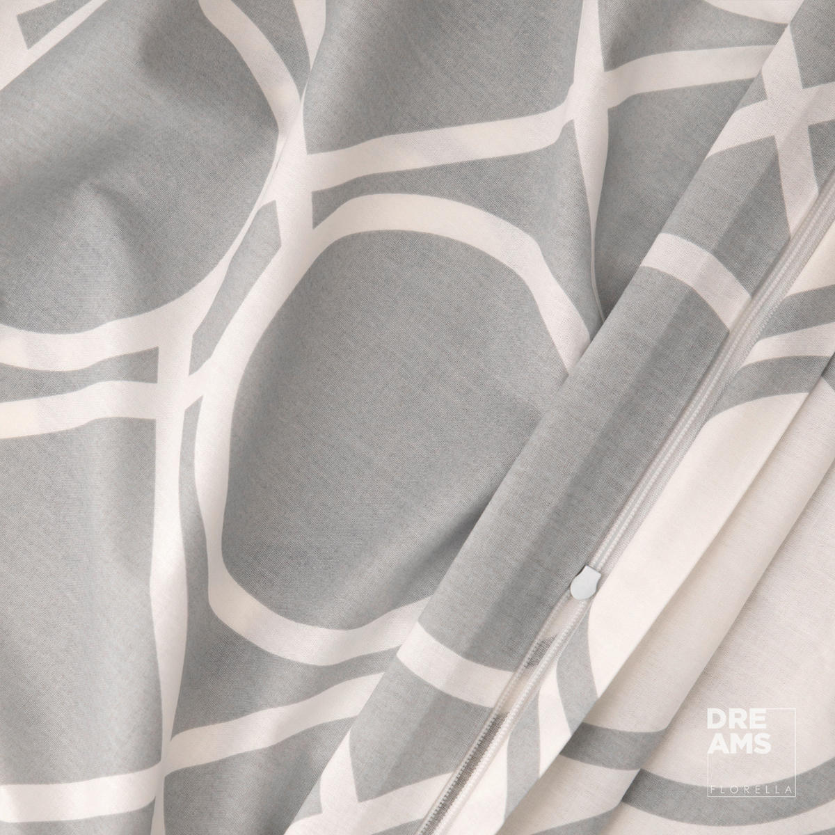 BETTWÄSCHE Renforcé 140/200 cm  - Grau, Trend, Textil (140/200cm) - Florella