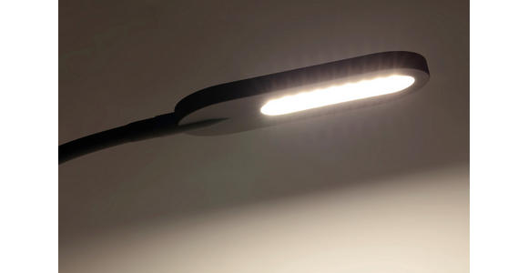 LED-TISCHLEUCHTE 37,5/15/43,5 cm - Schwarz, Basics, Kunststoff/Metall (37,5/15/43,5cm) - Novel