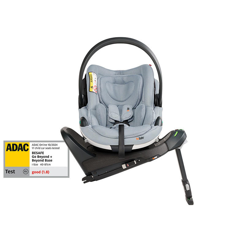 AUTO-SEDIŠTE ZA DECU  Go Beyond  - tamnosiva/svetlosiva, Osnovno, tekstil/plastika (64/44/59cm) - Besafe