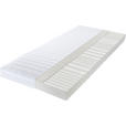 KALTSCHAUMMATRATZE 90/200 cm Höhe ca. 15 cm  - Weiß, Basics, Textil (90/200cm) - Sleeptex