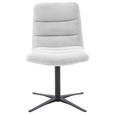 STUHL - Grauweiß/Schwarz, Design, Textil/Metall (61/88/66cm) - Dieter Knoll