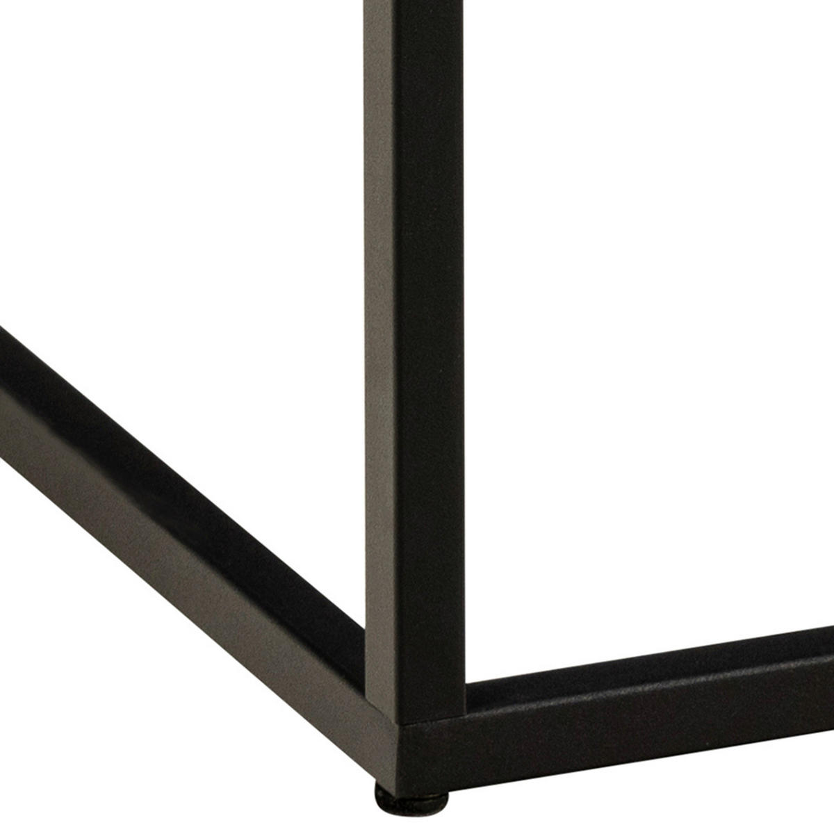 TABLE BASSE in Holzwerkstoff 60/60/45 cm  - noir, Design, métal/matériau de bois (60/60/45cm) - Livetastic