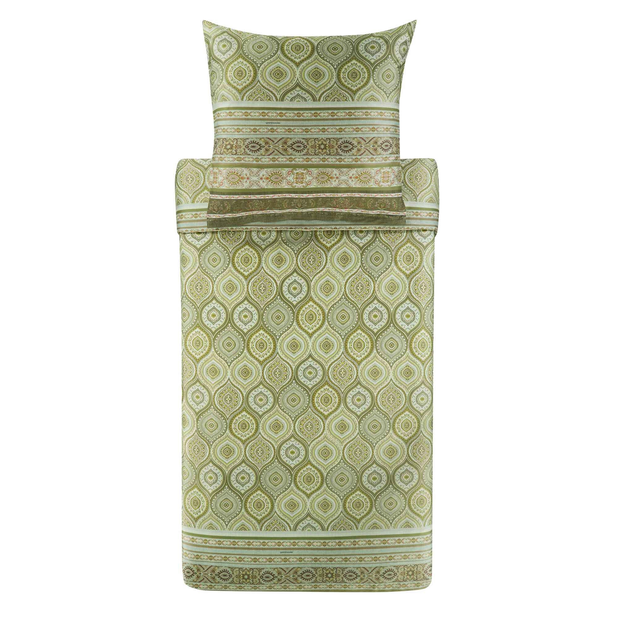 POSTELJINA 140/200 cm  HANBURY  - svijetlo zelena, Konvencionalno, tekstil (140/200cm) - Bassetti