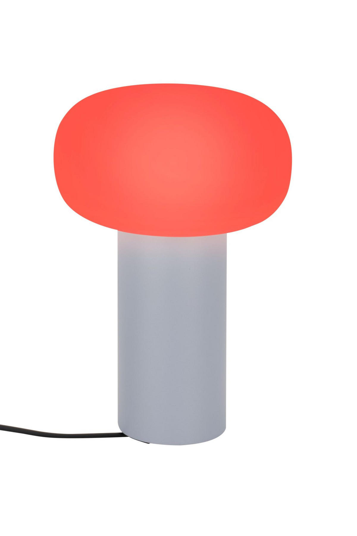 PORTABEL LAMPA 13/19 cm   - vit/ljusblå, Trend, metall/glas (13/19cm) - Dieter Knoll