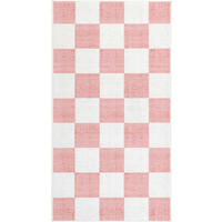 TUFTTEPPICH 80/150 cm MESIO JACK, waschbar Hellrosa, Grauweiß  - Hellrosa/Grauweiß, Design, Kunststoff/Textil (80/150cm) - Lindorug