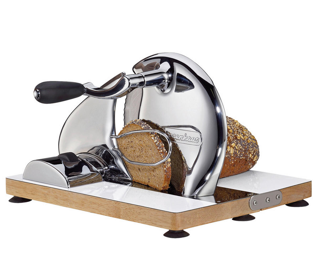 ALLESSCHNEIDER   - Silberfarben, Basics, Holz/Metall (21/26/34cm) - Zassenhaus