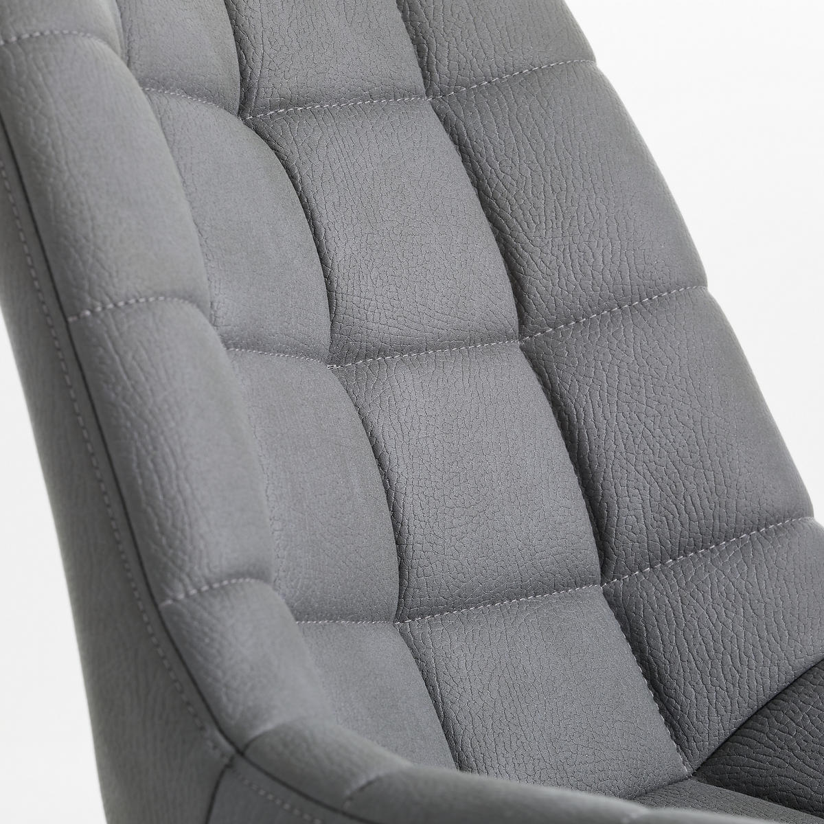 OTOČNÁ ŽIDLE, šedá, černá - šedá/černá, Konvenční, kov/textil (65/80-90/62cm) - Carryhome