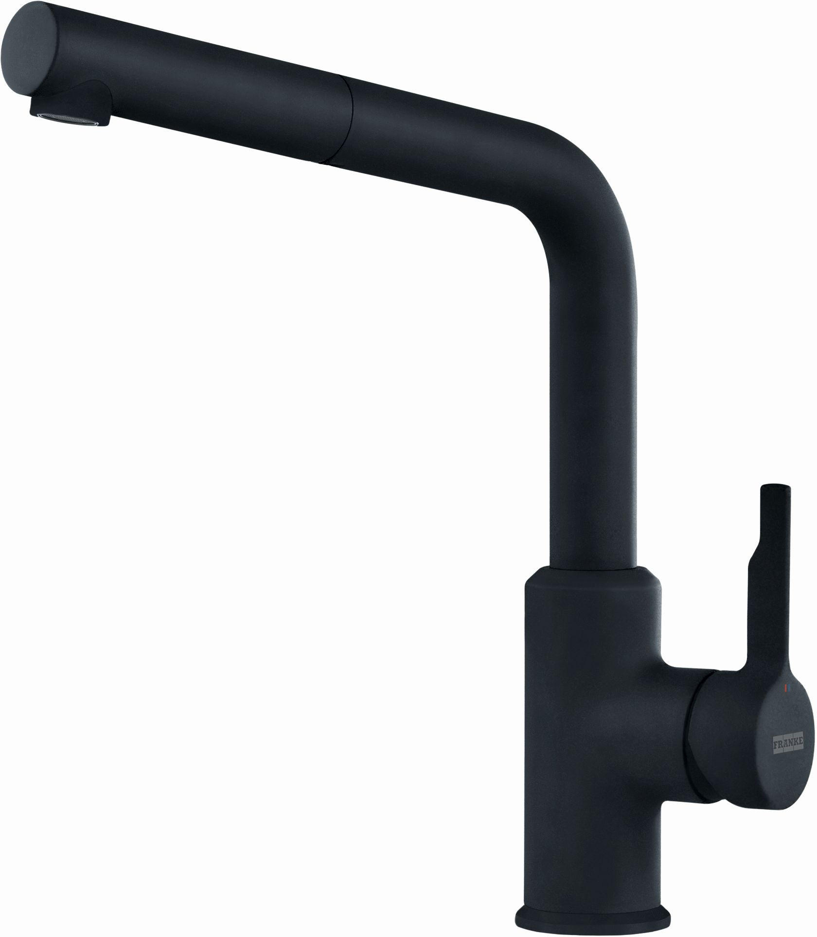 KÜCHENARMATUR 115.0627.523  - Schwarz, Basics, Metall (25,2/29,4/9,5cm) - Franke