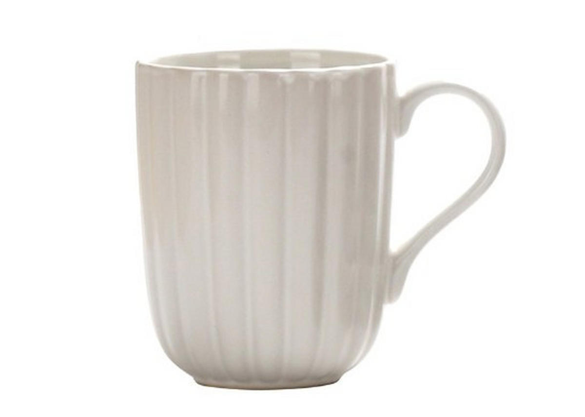 KAFFEMUGG 400 ml  - vit, Basics, keramik