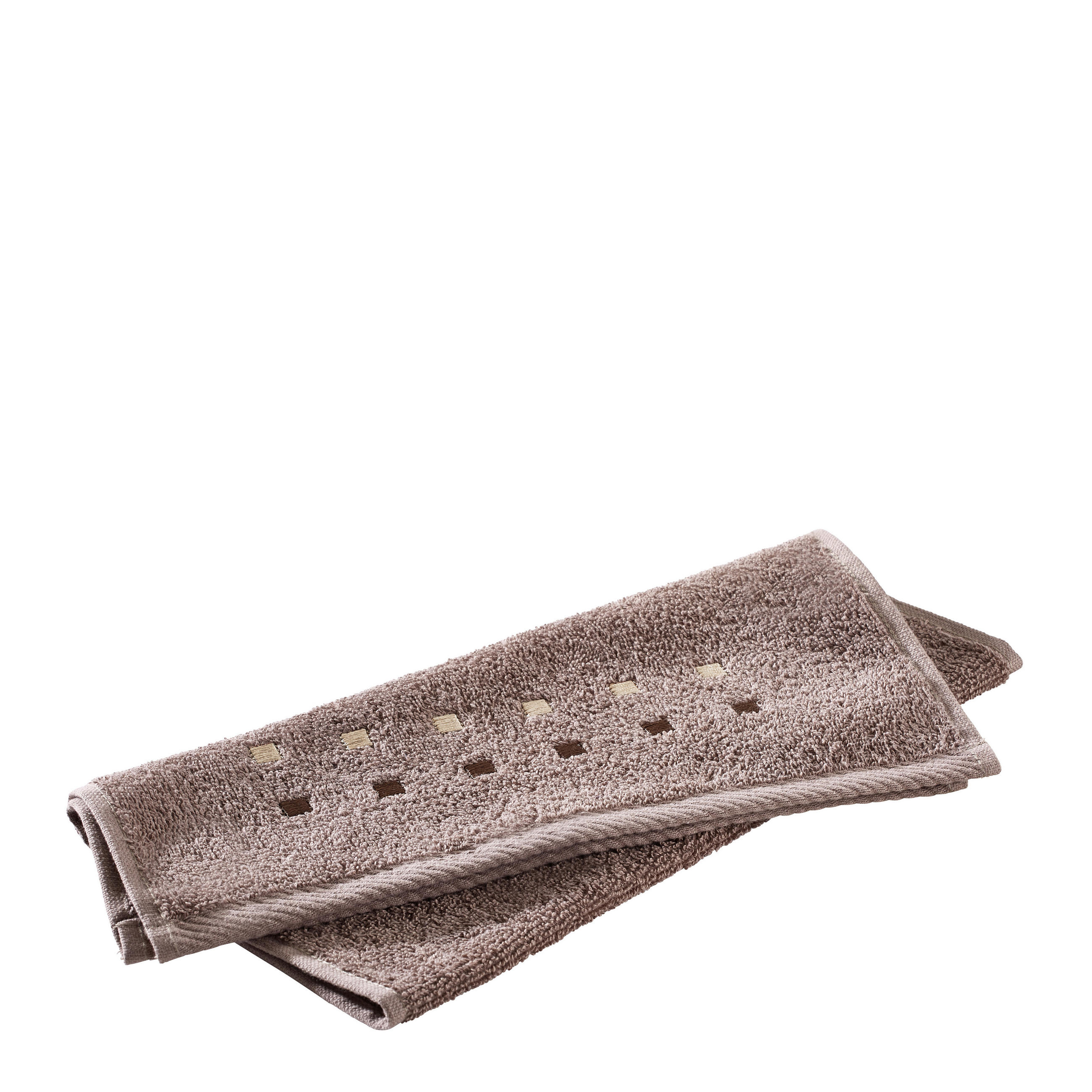 Gästetuch 4er-Set Quattro - Taupe, Basics, Textil (30/50cm) - Esposa
