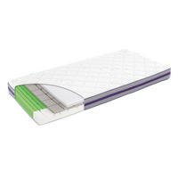 KINDERMATRATZE Airkiss  140/70 cm    - Violett/Weiß, Basics, Textil (140/70cm) - Träumeland