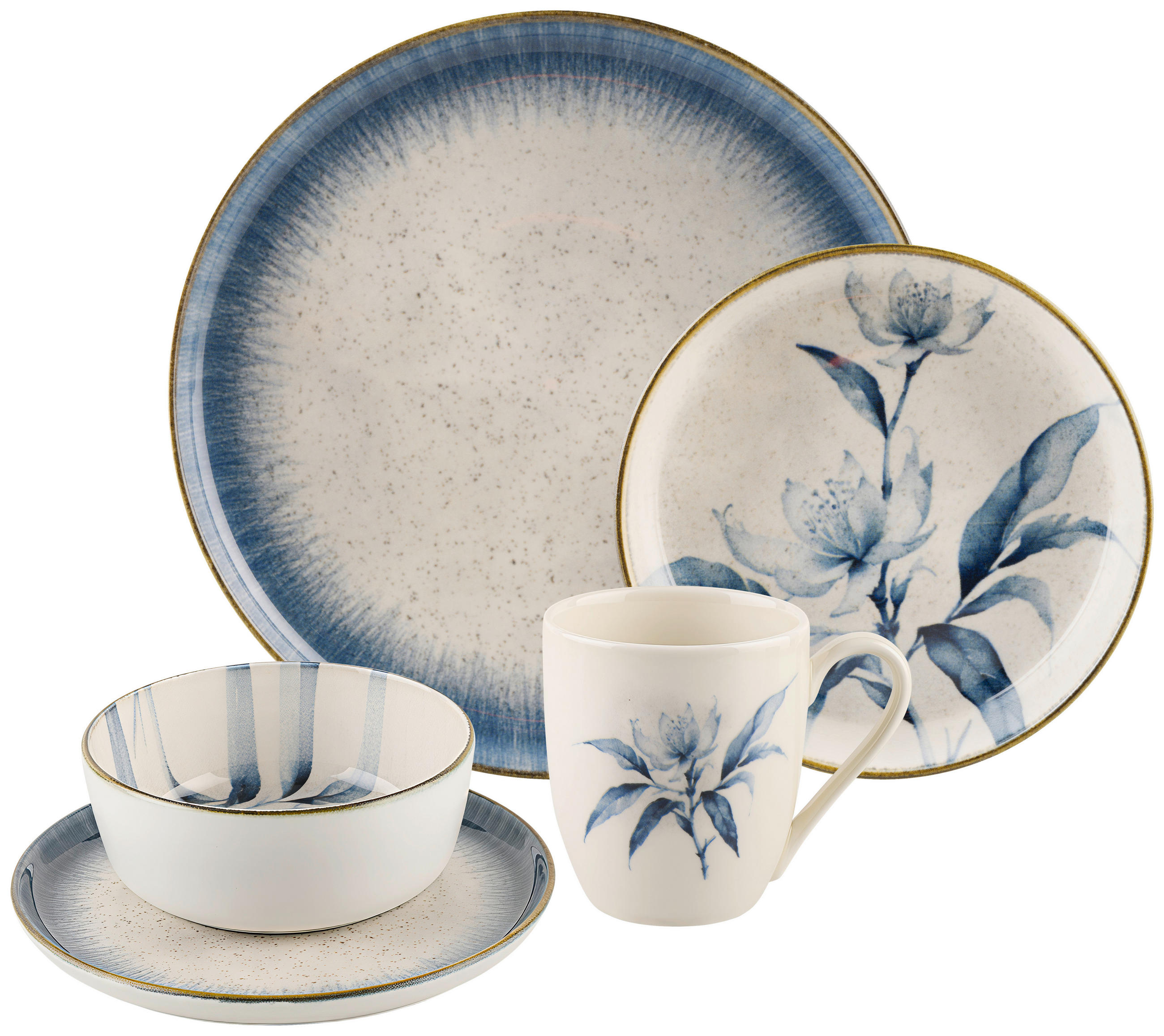 Landscape KOMBINOVANÁ SOUPRAVA 20dílné, porcelán keramika