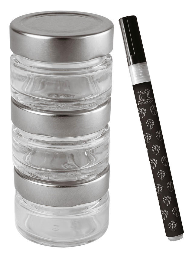 SET POSODIC ZA ZAČIMBE  Maestro  5/10/5 cm           - prosojno, Basics, steklo (5/10/5cm) - Peugeot