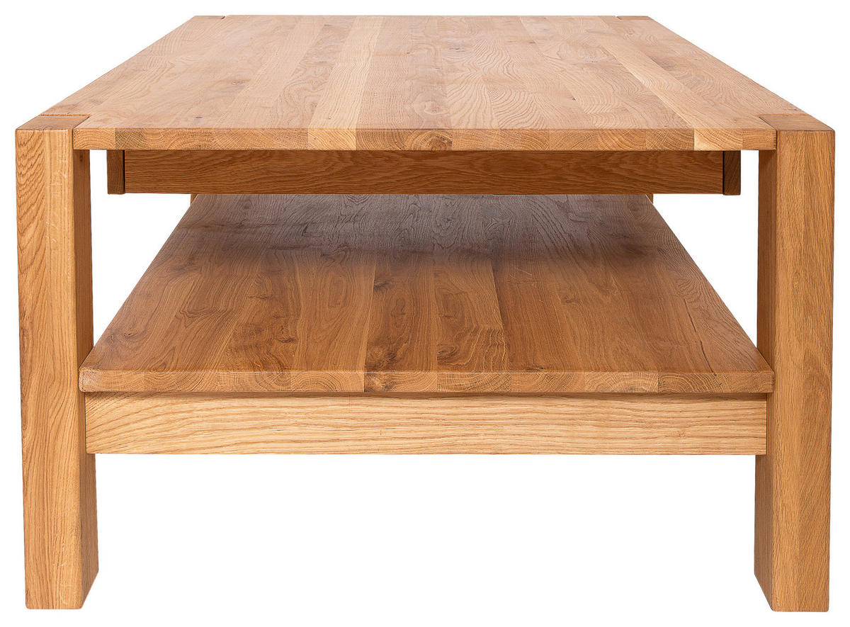 COUCHTISCH in Holz 110/70/47,5 cm  - Wildeiche, Konventionell, Holz (110/70/47,5cm) - Linea Natura