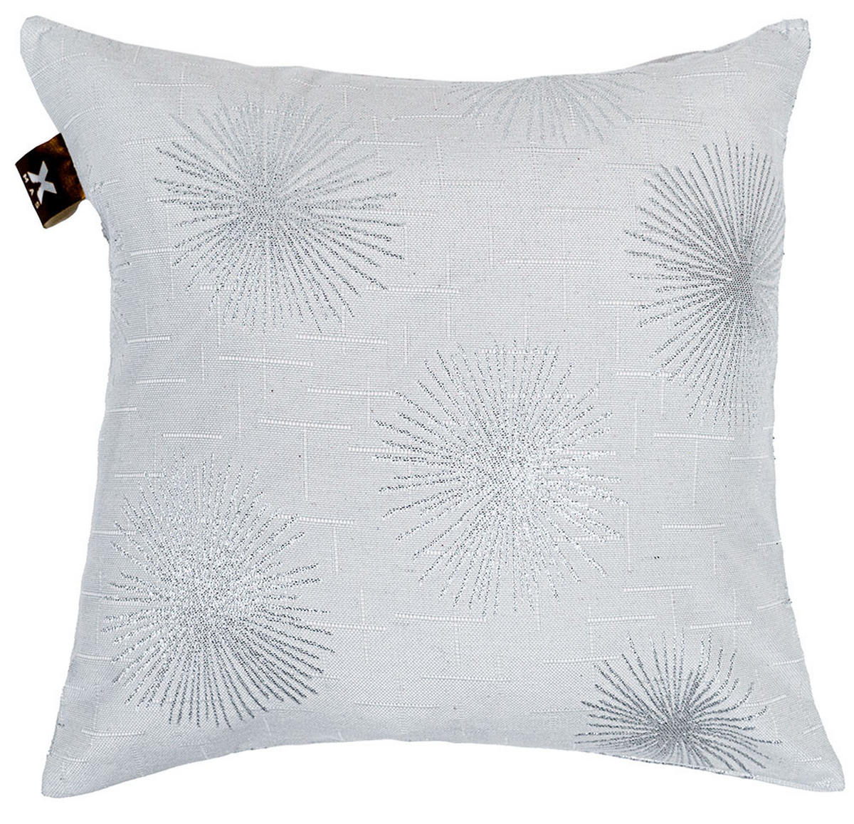 DEKORATIVNA JASTUČNICA  40/40 cm   CHRIS LUREX  - bež/srebrna, Osnovno, tekstil (40/40cm) - X-Mas