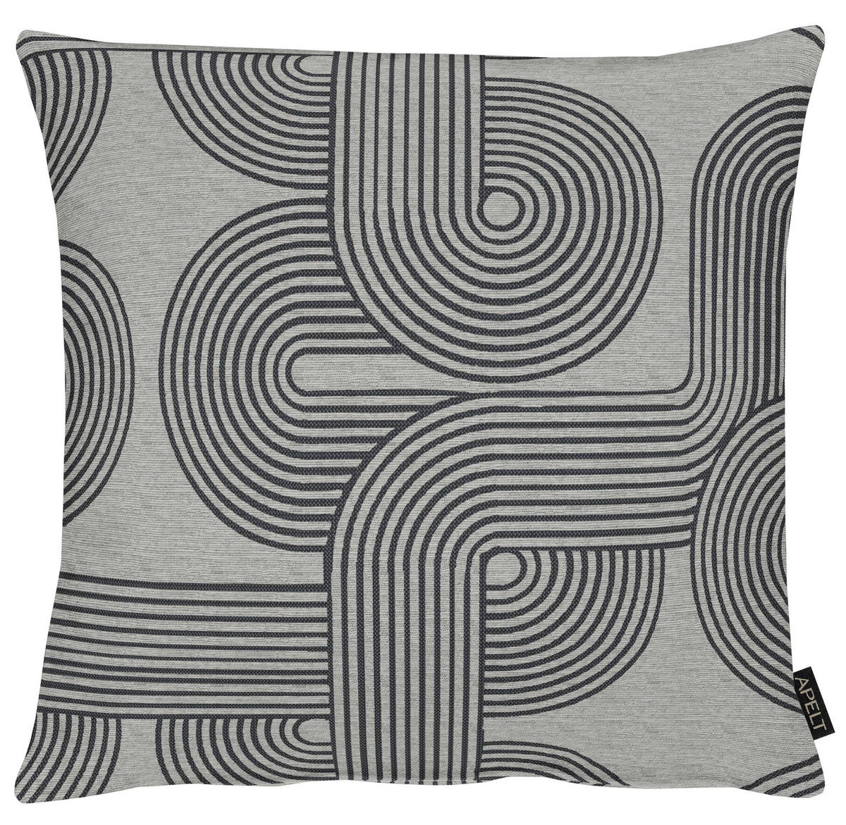 KISSENHÜLLE 46/46 cm  - Anthrazit, Design, Textil (46/46cm) - Apelt