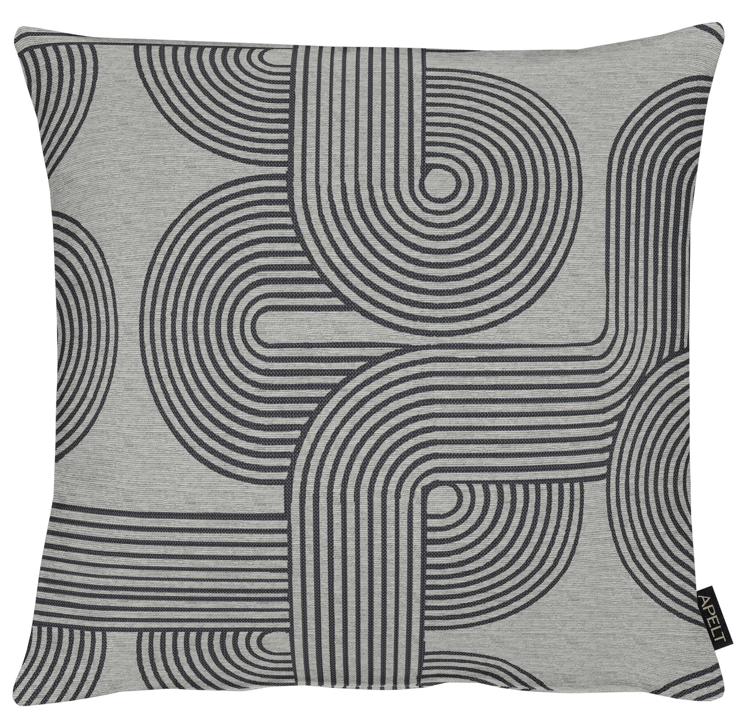 Apelt Zierkissen Anthrazit 45x45 cm