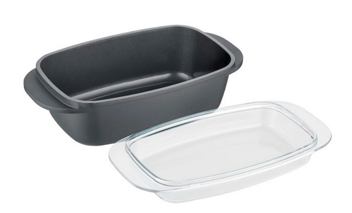 BRÄTER Aluguss Unibräter 32cm 5,2 L  - Schwarz, Basics, Metall (23/13,5/42,5cm) - Berndes