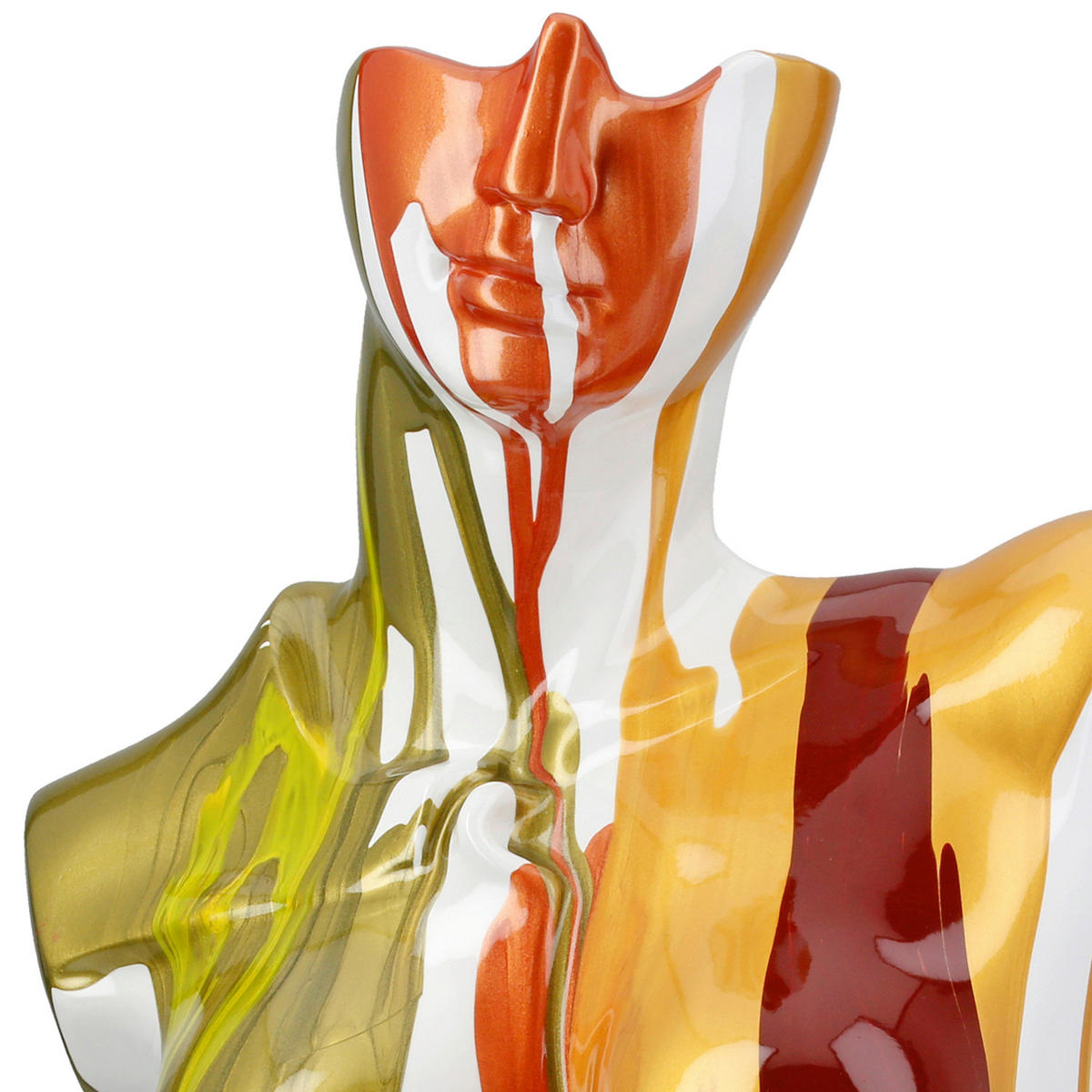 DEKOBÜSTE - Multicolor, LIFESTYLE, Kunststoff/Stein (27/39/14cm)