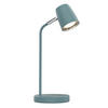 LED LAMPA NA PÍSACÍ STÔL, 14/14/35 cm - modrá, Basics, kov/plast (14/14/35cm)
