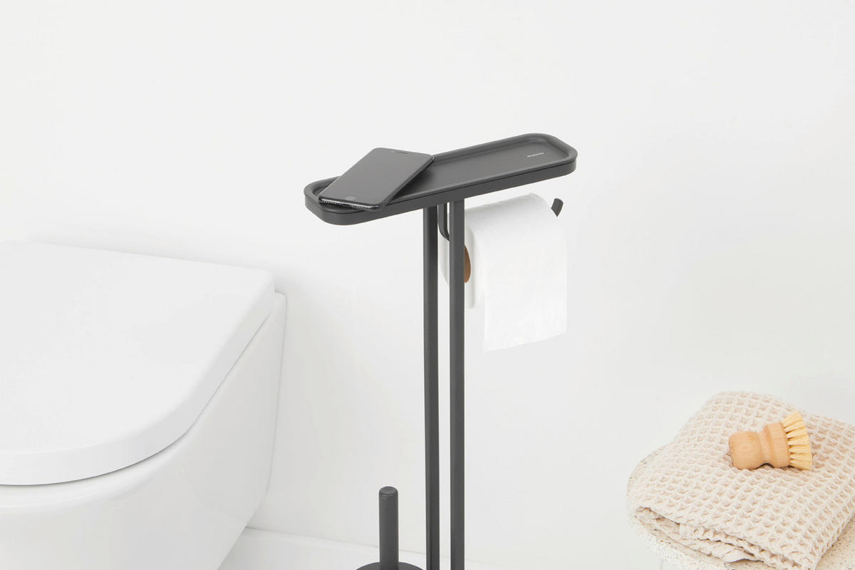 TOALETNA ČETKA    MINDSET  - siva, Basics, metal/plastika (29/75.2/12.5cm) - Brabantia