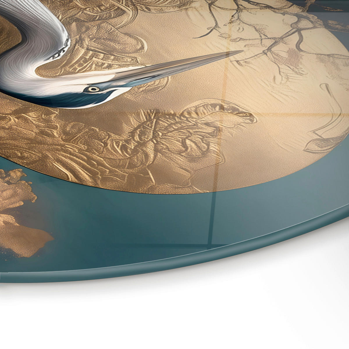 GLASBILD Tiere 70/100 cm  - Multicolor, Basics, Glas/Papier (70/100cm)