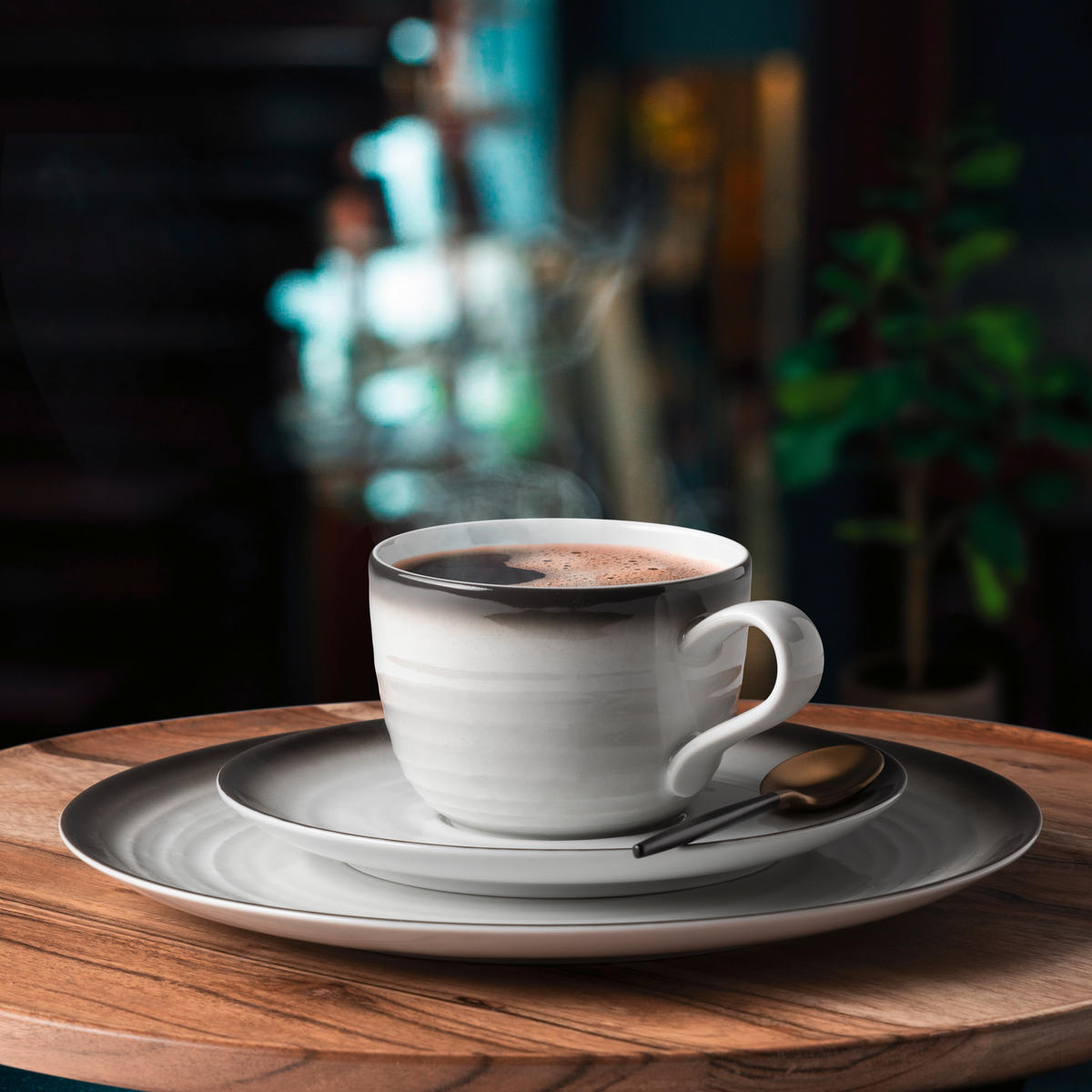 KAFFEESERVICE Terra 18-teilig  - Beige/Braun, Lifestyle, Keramik (5kg) - Seltmann Weiden