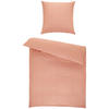 BETTWÄSCHE JustB! by Bettina Zimmermann Renforcé 135/200 cm  - Koralle/Creme, Design, Textil (135/200cm) - Musterring