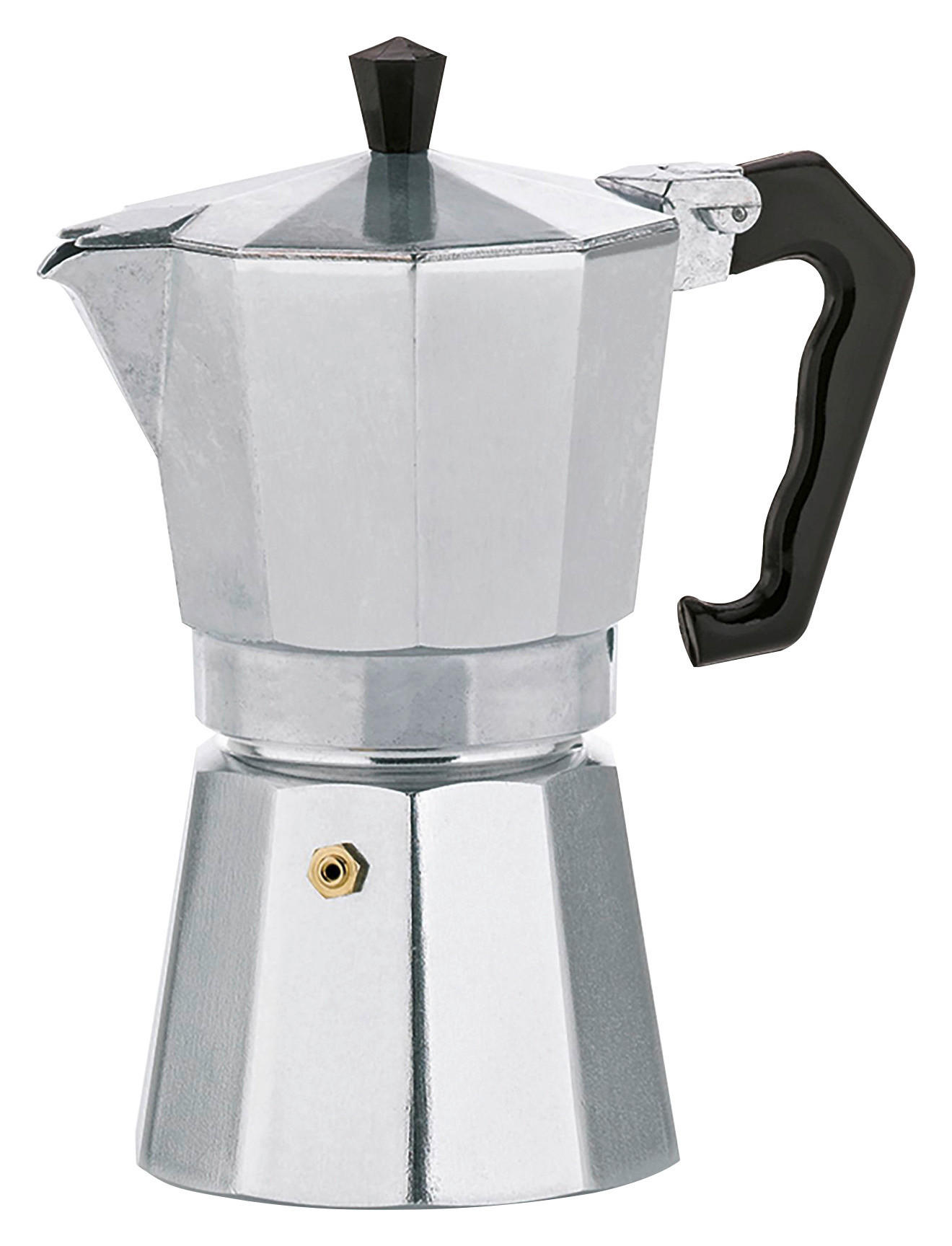 ESPRESSOKOCHER Italia  - Silberfarben, KONVENTIONELL, Metall (10,5/20cm) - Kela