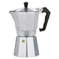 ESPRESSOKOCHER Italia  - Silberfarben, KONVENTIONELL, Metall (10,5/20cm) - Kela