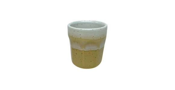 ESPRESSOTASSE 80 ml  - Currygelb/Beige, Trend, Keramik (6,1/6,7cm) - Landscape