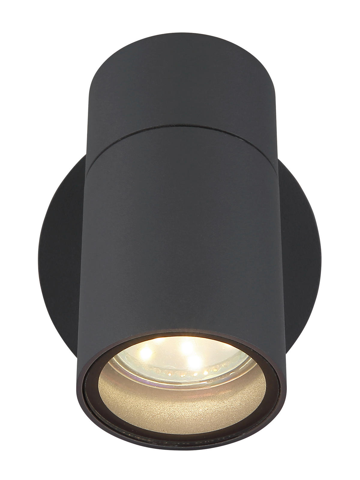 UTOMHUSLAMPA - klar/svart, Design, metall/glas (9,5/10,5/11,8cm) - Globo