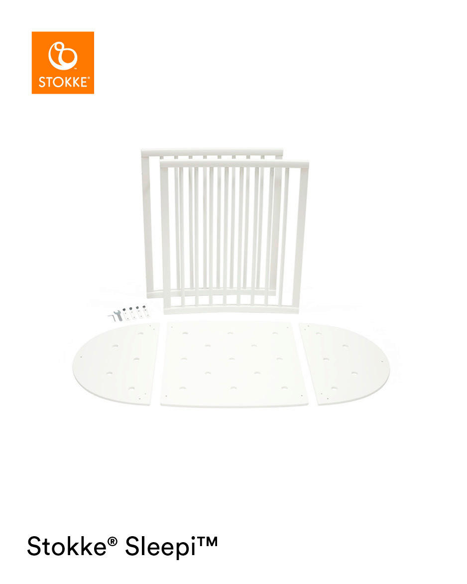 UMBAUSEITEN  - Naturfarben/Weiß, Basics, Holz (74cm) - Stokke