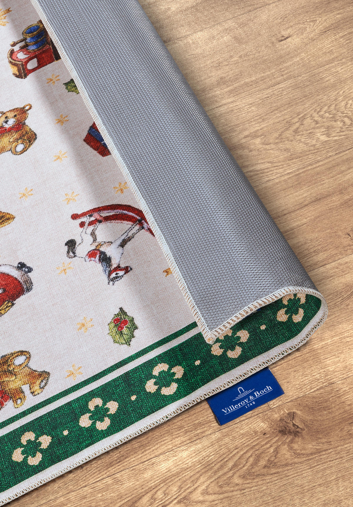 FLACHWEBETEPPICH 160/230 cm Toy's Delight Multicolor, Dunkelgrün  - Dunkelgrün/Multicolor, Design, Kunststoff/Textil (160/230cm) - Villeroy & Boch